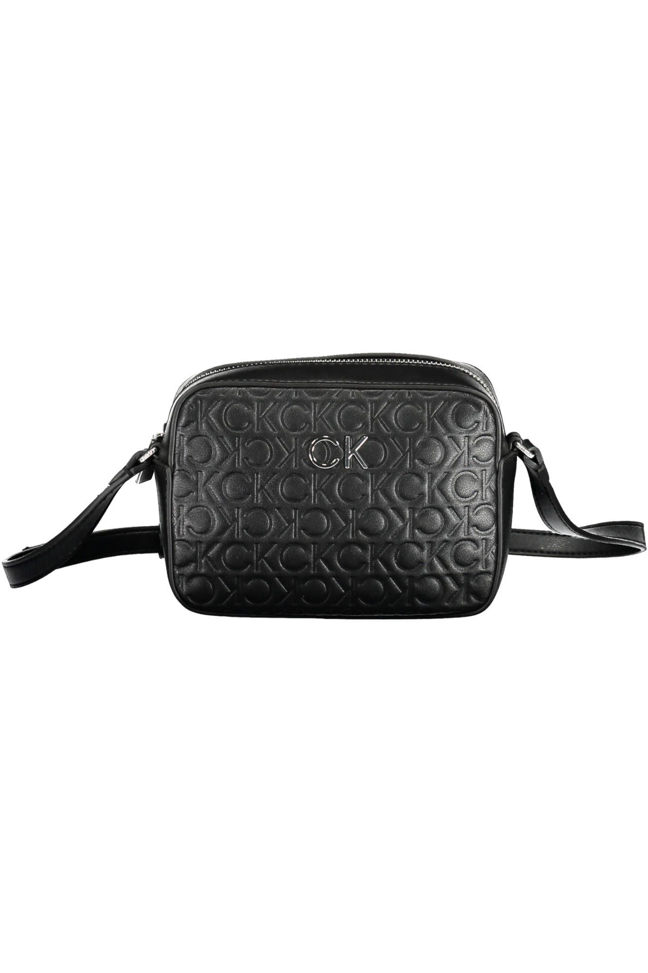 Sleek Adjustable Shoulder Bag with Logo Detail