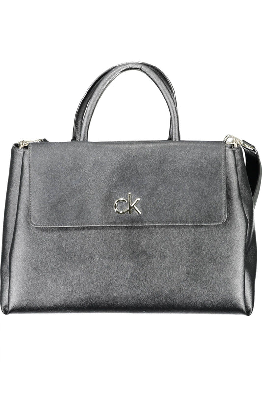 Elegant Dual-Handle Designer Bag with Logo