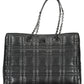 Elegant Chain-Handle Black Handbag