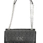 Chic Black Chain Handle Handbag