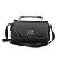 Elegant Black Chain Handled Evening Bag