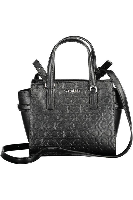 Eco-Chic Black Handbag with Sleek Design