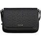 Elegant Black Shoulder Bag with Contrasting Details