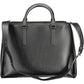 Elegant Black Shoulder Bag with Chic Detailing