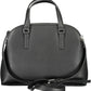 Elegant Black Shoulder Bag with Logo Detail