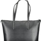 Chic Contrasting Detail Recycled Shoulder Bag