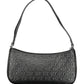 Eco-Chic Black Chain Handle Handbag