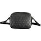 Sleek Adjustable Shoulder Bag with Logo Detail