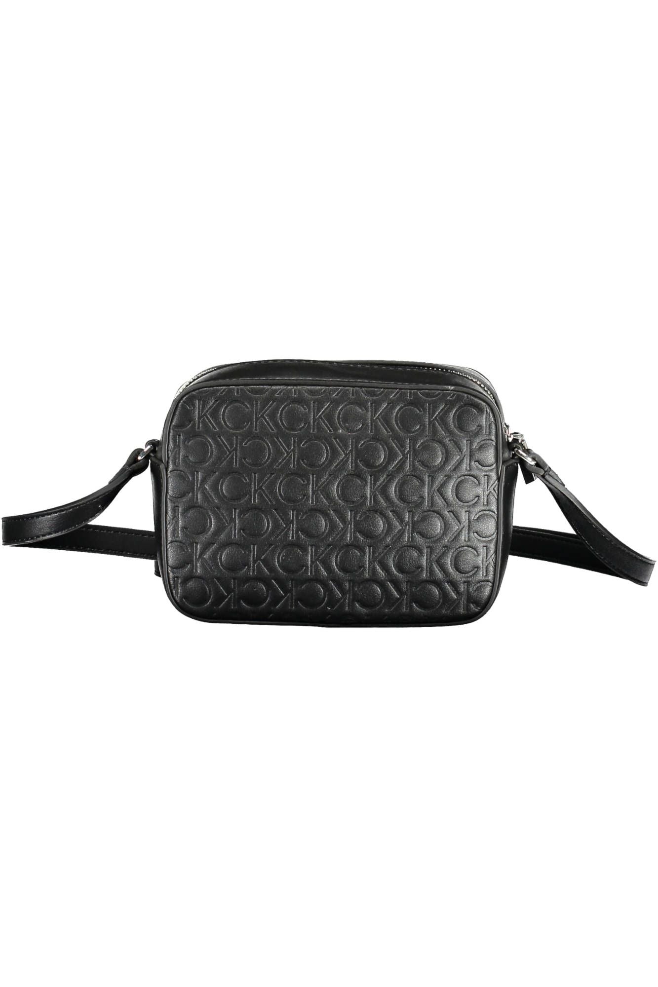 Sleek Adjustable Shoulder Bag with Logo Detail