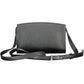 Elegant Black Shoulder Bag with Logo Detailing