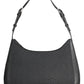 Elegant Black Recycled Shoulder Bag