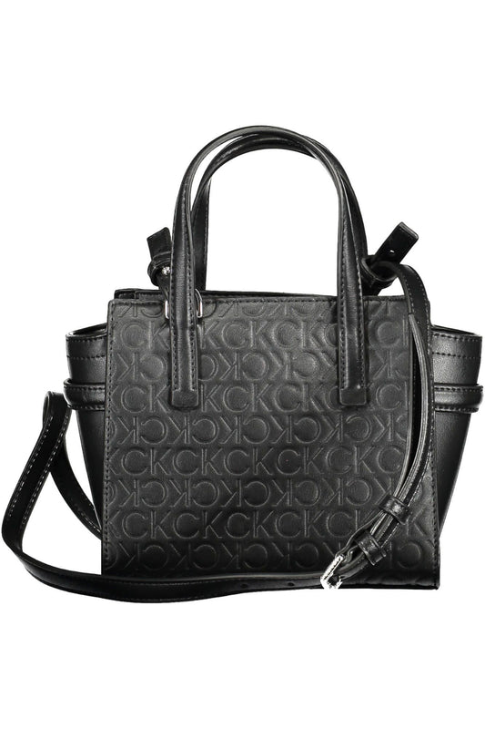 Eco-Chic Black Handbag with Sleek Design