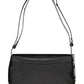 Elegant Black Polyester Shoulder Bag