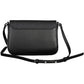 Elegant Black Shoulder Bag with Contrasting Details