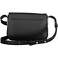 Chic Snap Closure Shoulder Bag in Sleek Black