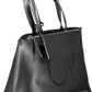 Eco-Chic Black Designer Handbag