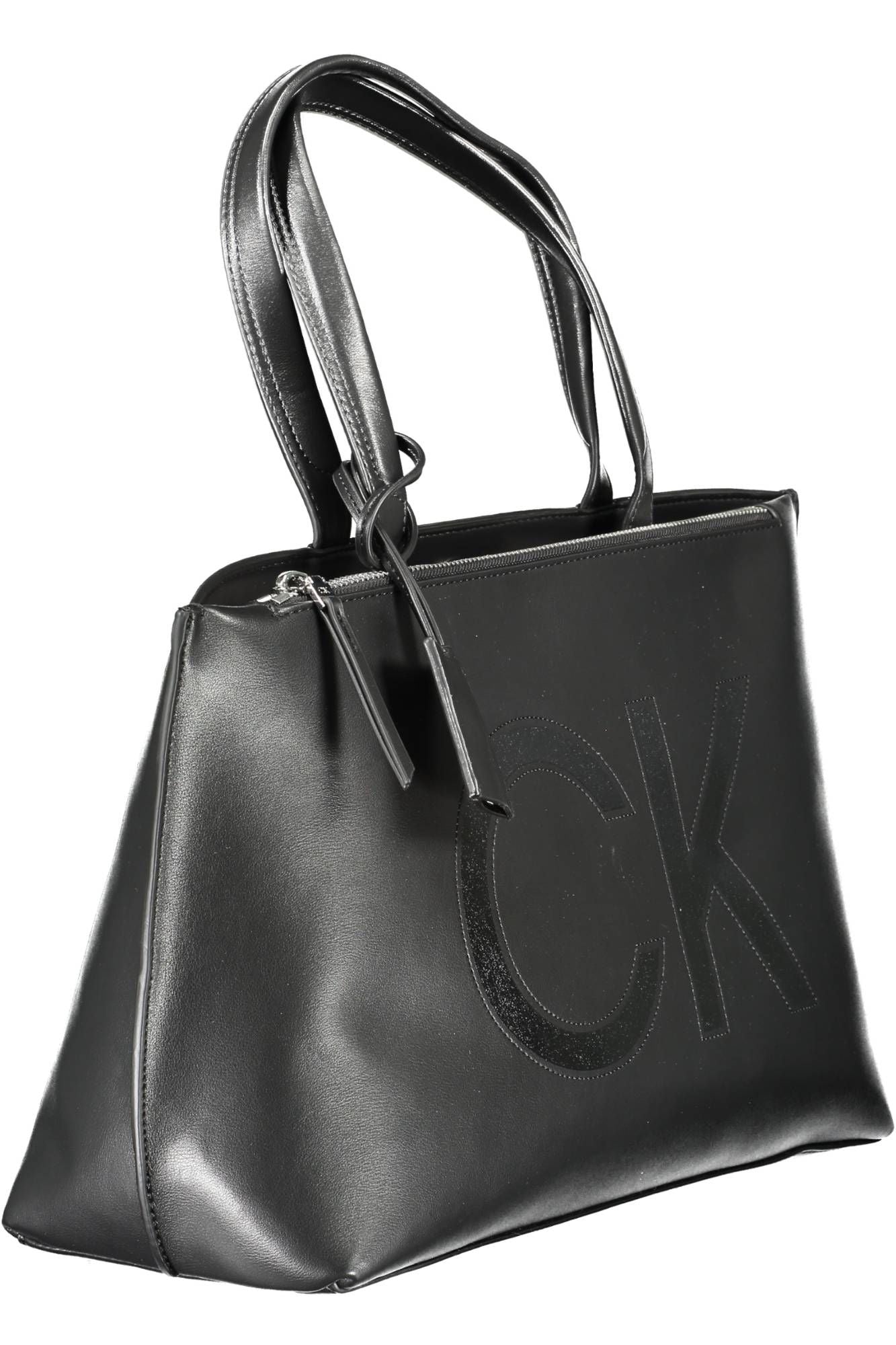 Eco-Chic Black Designer Handbag