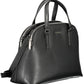 Elegant Black Shoulder Bag with Logo Detail