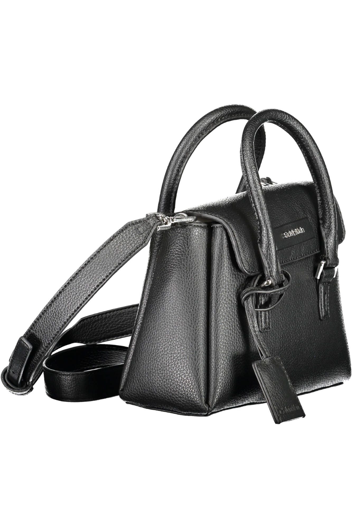 Elegant Black Dual-Compartment Shoulder Bag