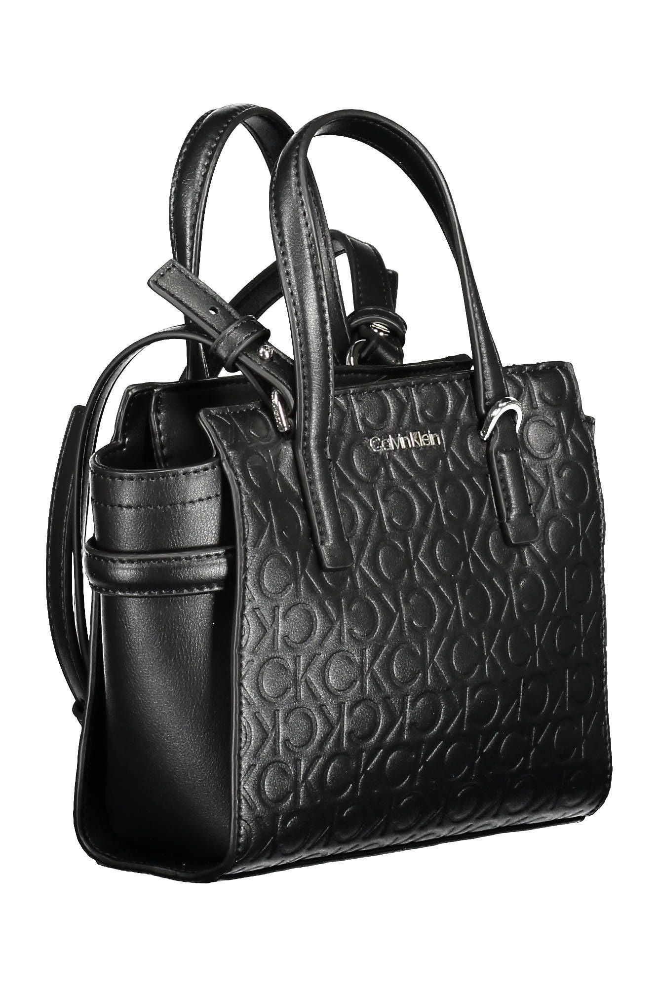 Eco-Chic Black Handbag with Sleek Design