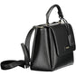Elegant Black Shoulder Bag with Magnetic Closure