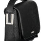 Chic Snap Closure Shoulder Bag in Sleek Black
