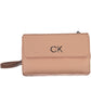 Chic Pink Dual Compartment Shoulder Bag