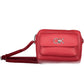 Chic Red Adjustable Shoulder Bag