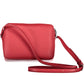 Chic Red Adjustable Shoulder Bag
