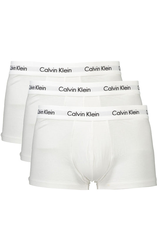 Elegant Trio-Pack White Trunks