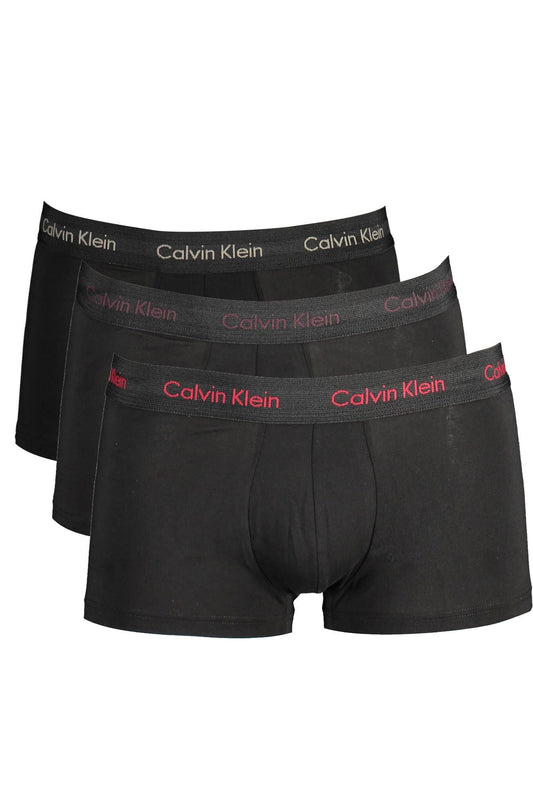 Elegant Tri-Pack Trunks with Logo Detail