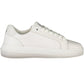 Eco-Conscious White Sneakers with Logo Detail