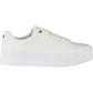 Elevated Flatform White Sneakers