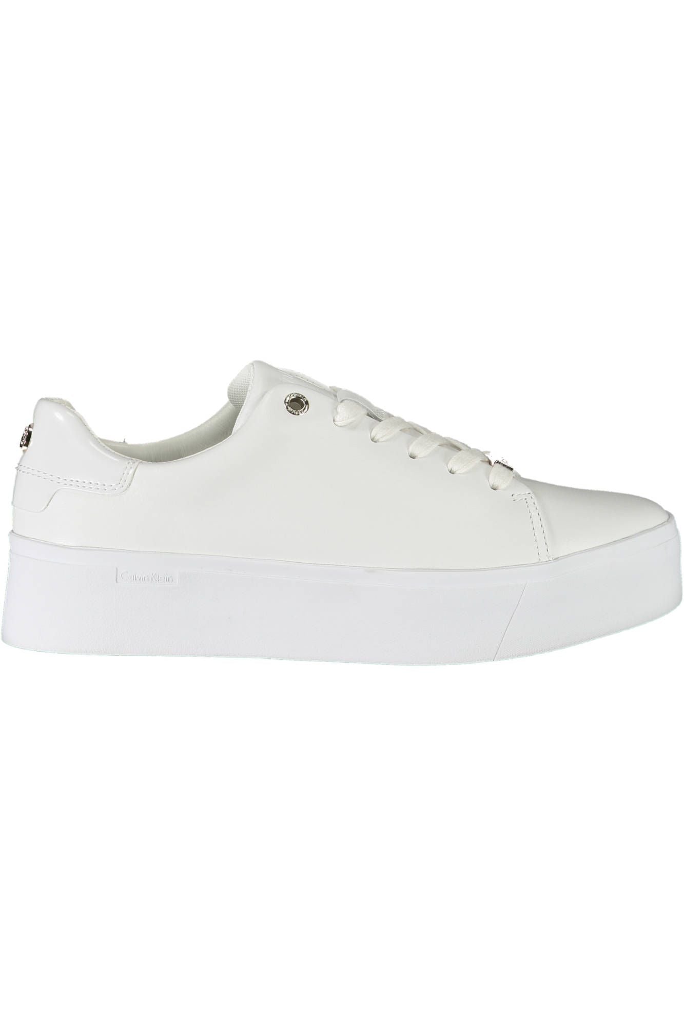 Elevated Flatform White Sneakers