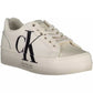 Eco-Chic White Sneakers with Contrasting Details