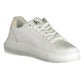 Eco-Conscious White Sneakers with Contrasting Accents
