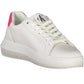 Eco-Conscious White Sneakers with Logo Accent