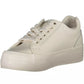 Eco-Chic White Sneakers with Contrasting Details