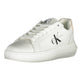 Eco-Conscious White Sneakers with Contrasting Accents
