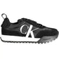 Sleek Black Eco-Conscious Sneakers