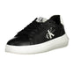 Chic Contrasting Lace-Up Sporty Sneakers