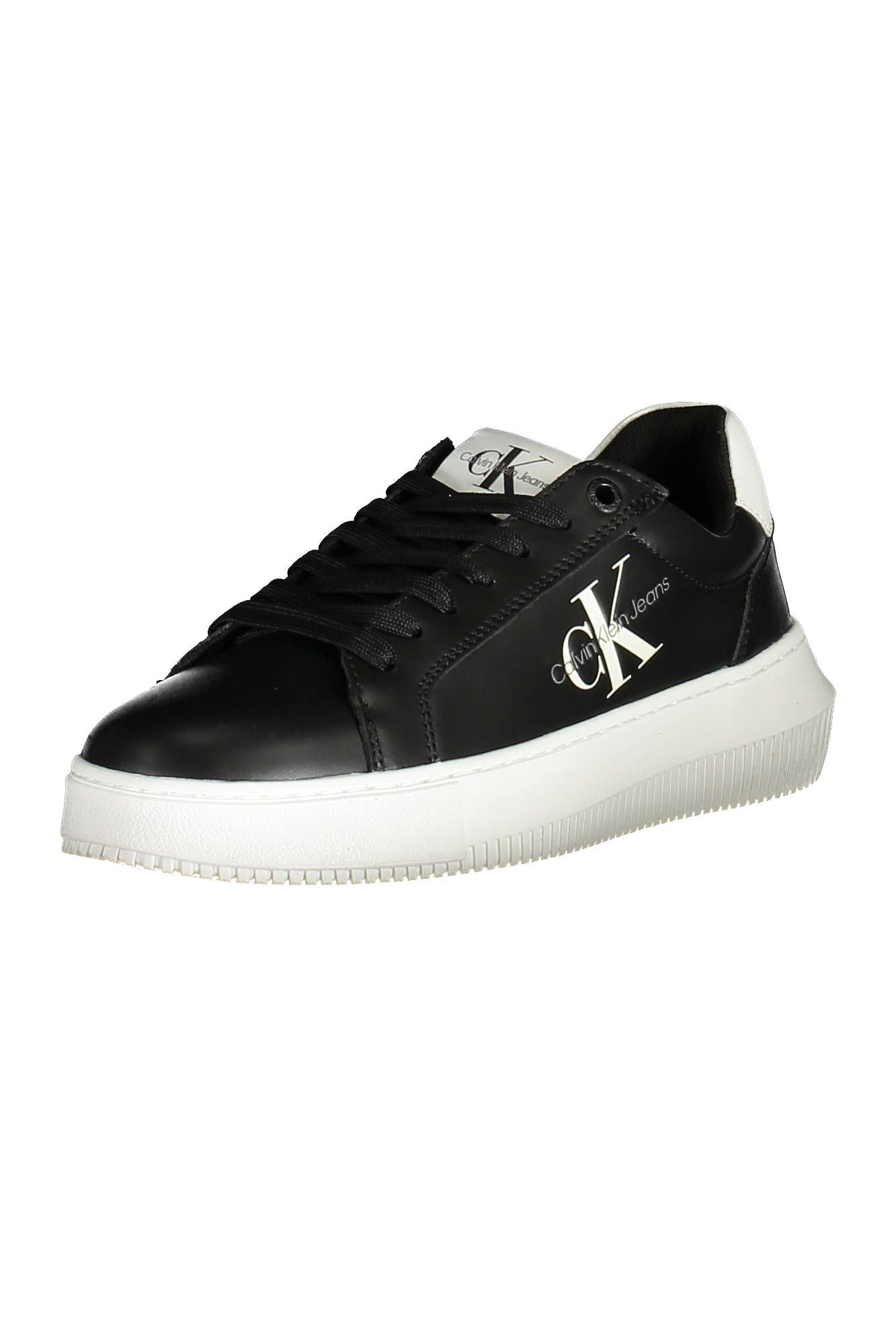 Chic Contrasting Lace-Up Sporty Sneakers