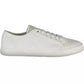 Sleek White Sneakers with Eco-Friendly Twist