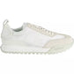 Eco-Conscious White Sneakers with Logo Details