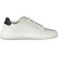 Sleek White Sneakers with Eco-Friendly Flair