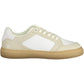 Eco-Conscious White Sneakers with Contrasting Details
