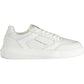 Sophisticated White Lace-Up Sneakers