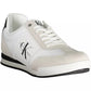 Sleek White Sneakers with Contrasting Accents