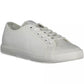 Sleek White Sneakers with Eco-Friendly Twist