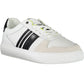 Sleek White Sports Sneakers with Contrasting Accents